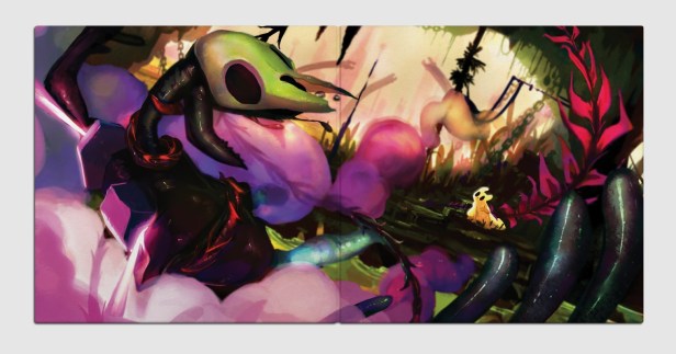 Rain World soundtrack vinyl interior