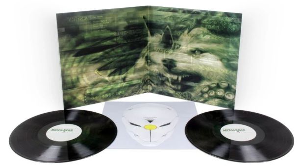Metal Gear Solid soundtrack vinyl black