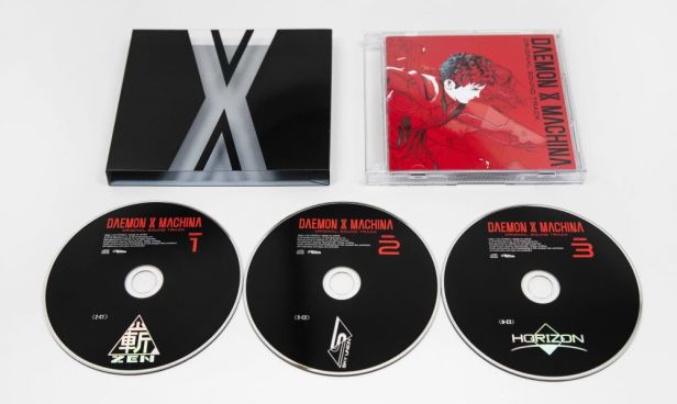 Daemon X Machina 3-CD soundtrack unpacked