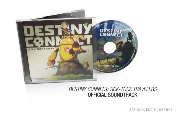 Destiny Connect - Tick-Tock Travelers soundtrack CD