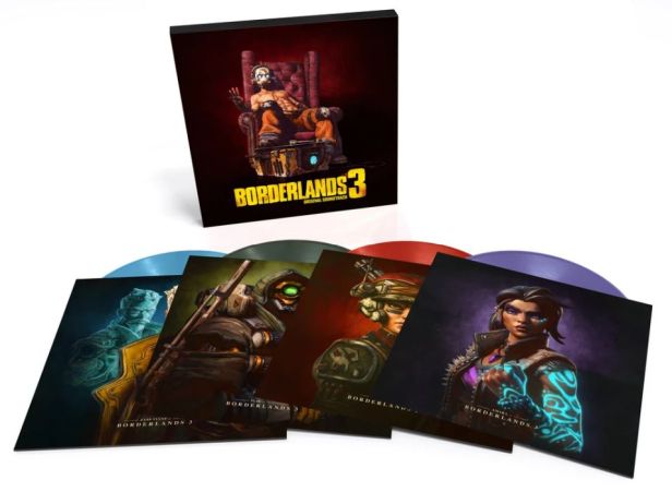 Borderlands 3 - Limited Edition 4xLP box set spread