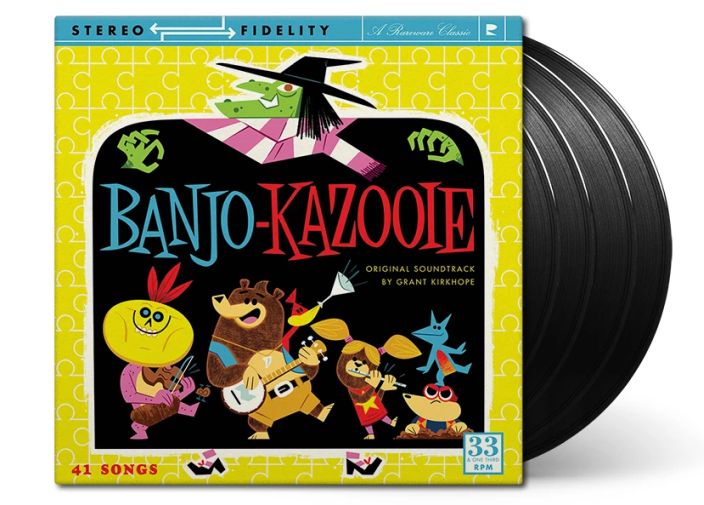 Banjo-Kazooie 4xLP soundtrack available to pre-order from Banjo-Kazooie 4xLP soundtrack available to pre-order from