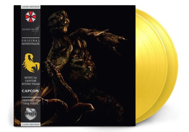 Resident Evil 0 soundtrack vinyl yellow