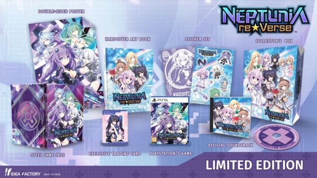 Neptunia ReVerse Limited Edition includes soundtrack CD Gaming Audio News Neptunia ReVerse Limited Edition includes soundtrack CD Gaming Audio News